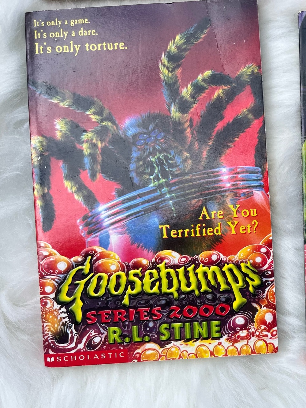 90's VintageGoosebumps Series 2000 R.L. Stine Paperback - Are you Terrified Yet?